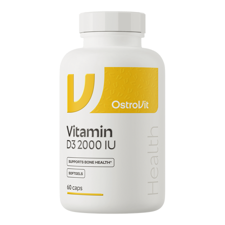 OstroVit Vitamin D3 2000 IU 60 Kapseln