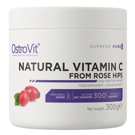 OstroVit Natürliches Vitamin C aus Wildrose 300 g