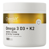 OstroVit Omega 3 D3+K2 180 Kapseln