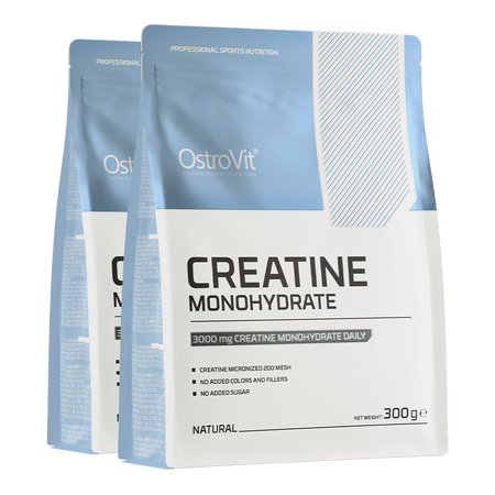 OstroVit Kreatin-Monohydrat 2 x 300 g