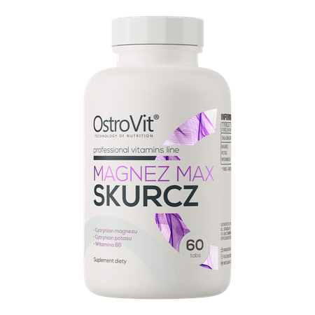 OstroVit Magnesium Max Krampf 60 Tabletten