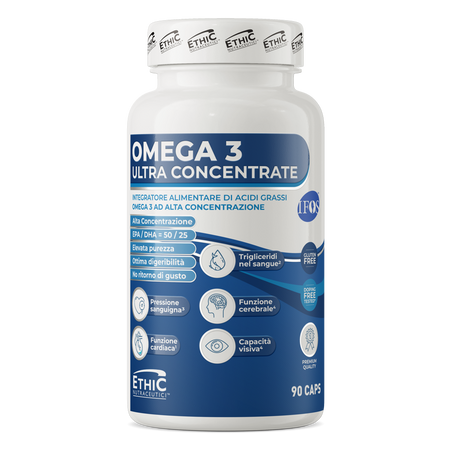 Ethic Nutraceutici™ Omega 3 Ultra Concentrate 90 Kapseln