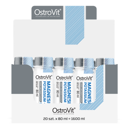 OstroVit Magnesium Kalium + B6 Shot 20 x 80 ml