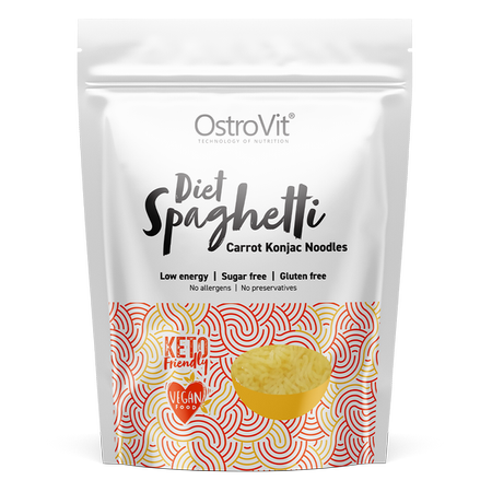 OstroVit Diät Spaghetti Karotte Konjac-Nudeln 250 g