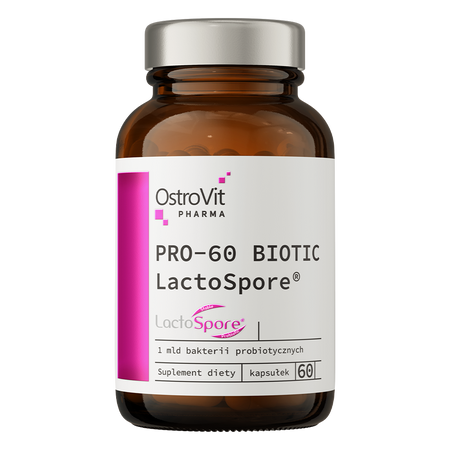 OstroVit Pharma PRO-60 BIOTIC LactoSpore® 60 Kapseln