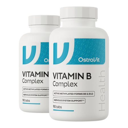 OstroVit Vitamin B-Komplex 2 x 90 Tabletten