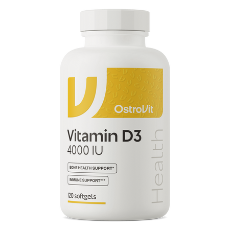 OstroVit Vitamin D3 4000 IU 120 Kapseln