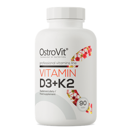 OstroVit Vitamin D3 + K2 90 Tabletten