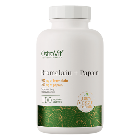 OstroVit Bromelain + Papain VEGE 100 Kapseln