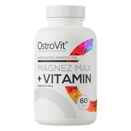 OstroVit Magnesium MAX + Vitamin 60 Tabletten