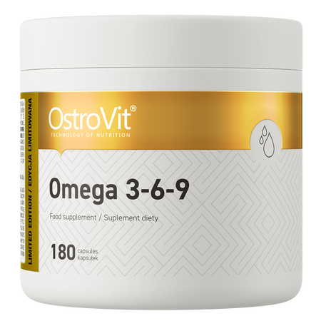OstroVit Omega 3-6-9 180 Kapseln