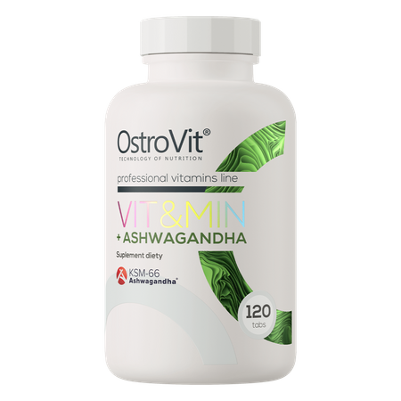 OstroVit VIT&MIN + Ashwagandha 120 Tabletten