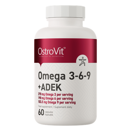 OstroVit Omega 3-6-9 + ADEK 60 Kapseln