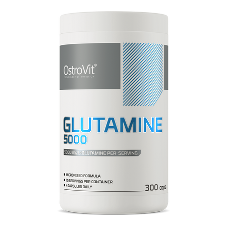 OstroVit Glutamin 5000 mg 300 Kapseln