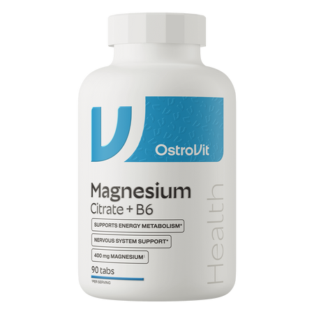 OstroVit Magnesiumcitrat 400 mg + B6 90 Tabletten