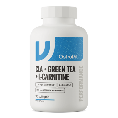 OstroVit CLA + Grüner Tee + L-Carnitin 90 Kapseln