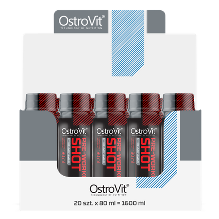 OstroVit Pre-Workout Shot 20 x 80 ml