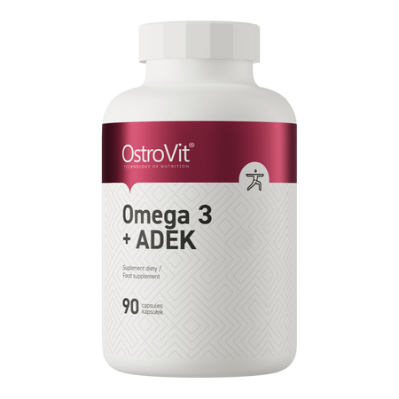 OstroVit Omega 3 + ADEK 90 Kapseln