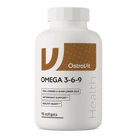 OstroVit Omega 3-6-9 90 Kapseln