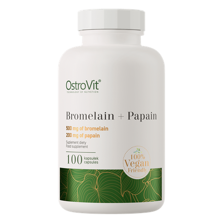 OstroVit Bromelain + Papain VEGE 100 Kapseln