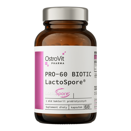 OstroVit Pharma PRO-60 BIOTIC LactoSpore® 60 Kapseln