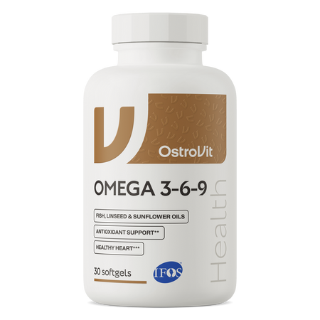 OstroVit Omega 3-6-9 30 Kapseln