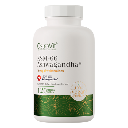 OstroVit KSM-66 Ashwagandha VEGE 120 Tabletten