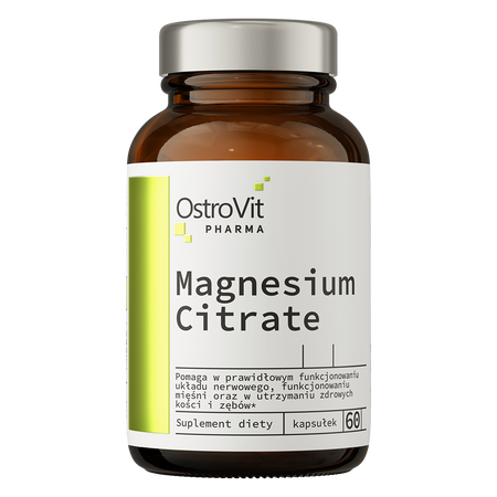 OstroVit Pharma Magnesiumzitrat 60 Kapseln