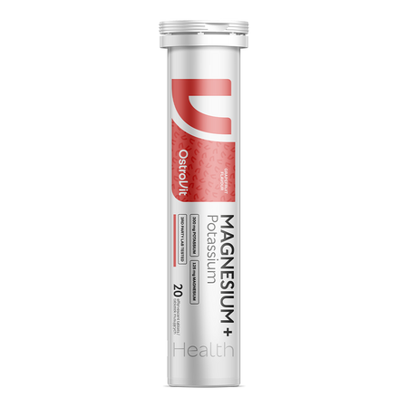 OstroVit Magnesium + Kalium 20 Brausetabletten