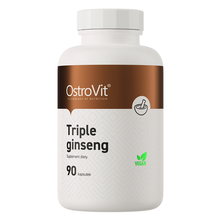 OstroVit Triple Ginseng VEGE 90 Kapseln