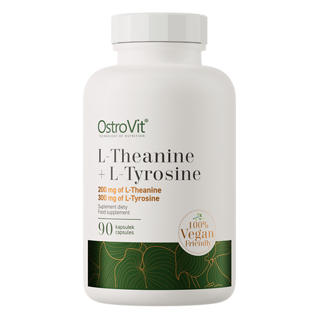 OstroVit L-Theanin + L-Tyrosin VEGE 90 Kapseln