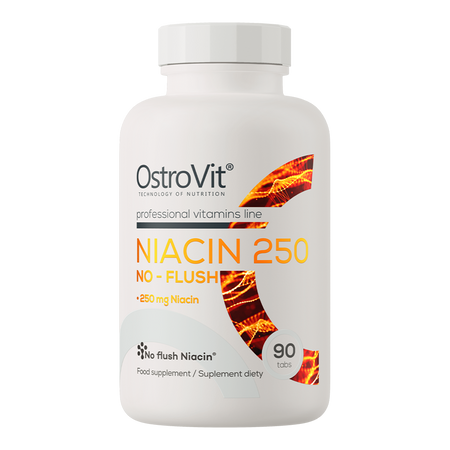 OstroVit Niacin 250 NO-FLUSH 90 Tabletten