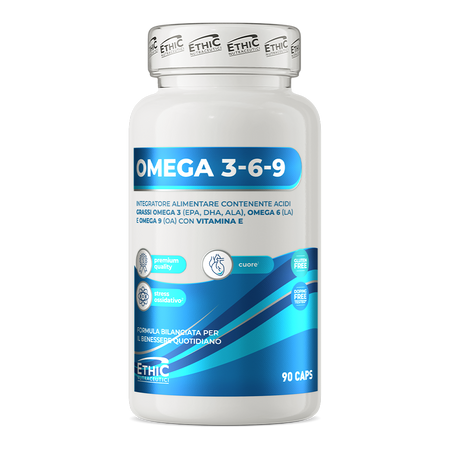 Ethic Nutraceutici Omega 3-6-9 90 Kapseln