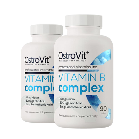 OstroVit Vitamin B-Komplex 2 x 90 Tabletten
