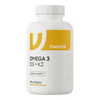 OstroVit Omega 3 D3+K2 90 Kapseln