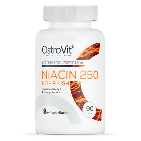 OstroVit Niacin 250 NO-FLUSH 90 Tabletten