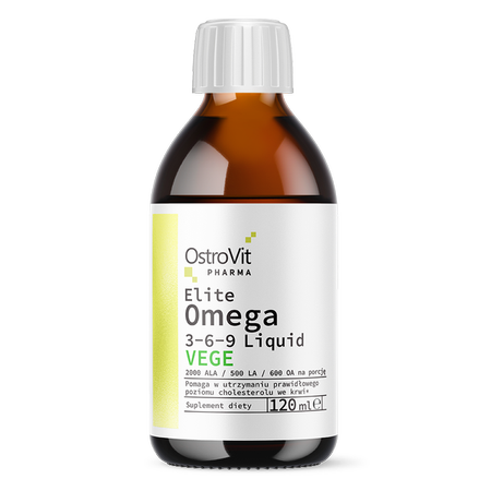 OstroVit Pharma Elite Omega 3-6-9 liquid VEGE 120 ml