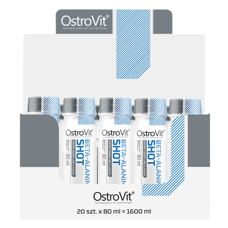 OstroVit Beta-Alanin Shot 20 x 80 ml
