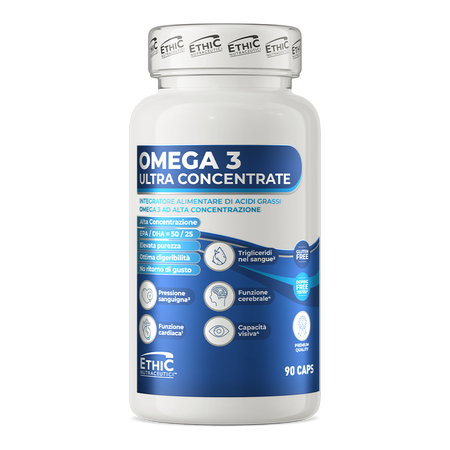 Ethic Nutraceutici™ Omega 3 Ultra Concentrate 90 Kapseln