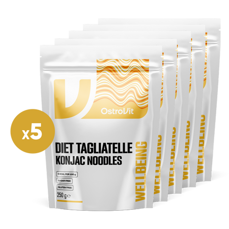 OstroVit Diät Tagliatelle Konjac Nudeln 5 x 250 g