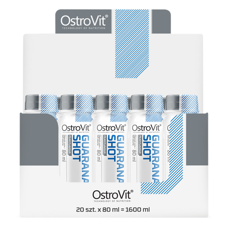 OstroVit Guarana Shot 20 x 80 ml