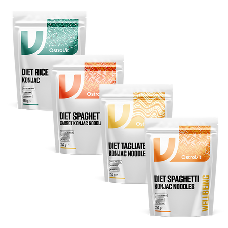 OstroVit Konjac Nudeln Reis Mix 4 x 250 g