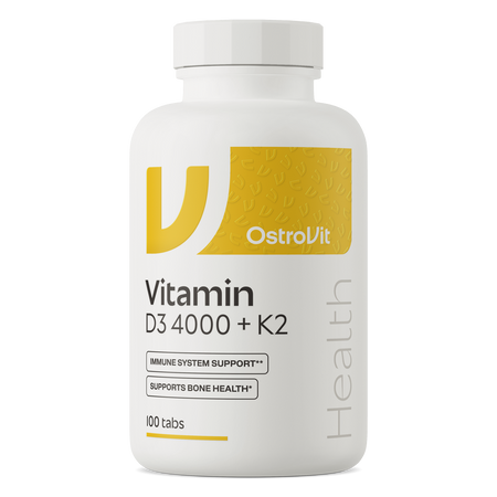 OstroVit Vitamin D3 4000 IU + K2 100 Tabletten